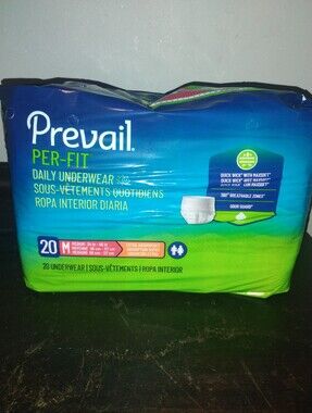Prevail Per-Fit Daily Underwear Medium - Green/Blue